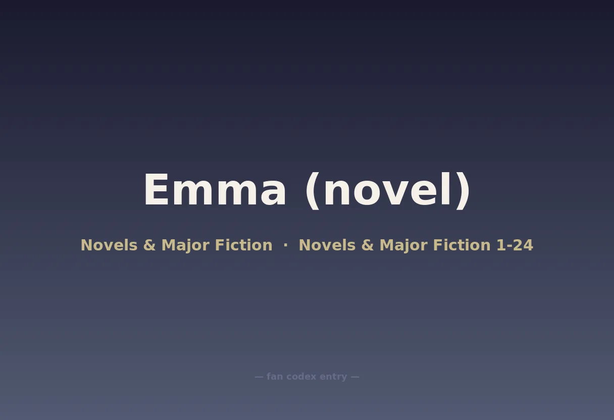 Emma (novel)