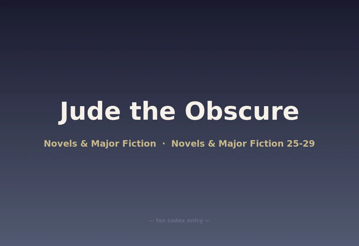 Jude the Obscure